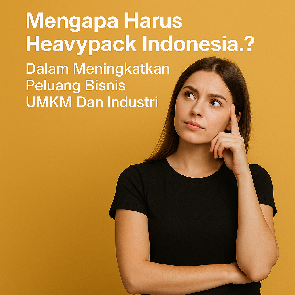 Mengapa Harus Heavypack Indonesia,.? Dalam Meningkatkan Peluang Bisnis UMKM Dan Industri